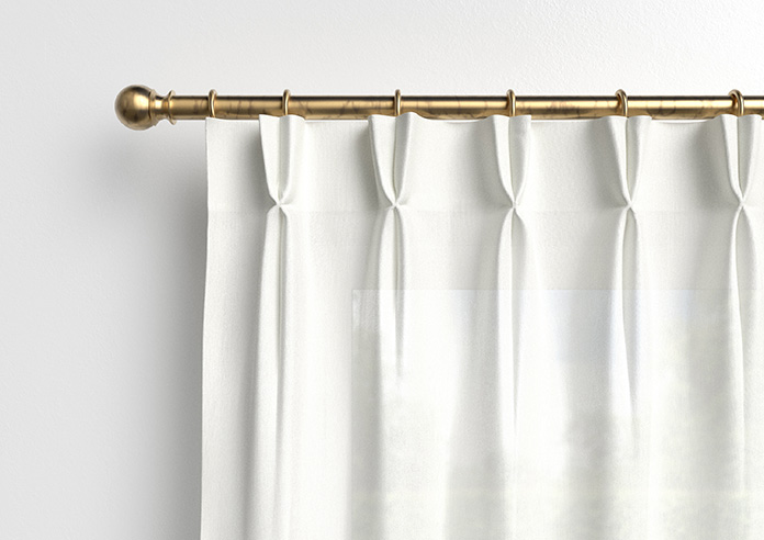 Salerno Voile, Coastal White - Made to Measure Curtains - Image 11